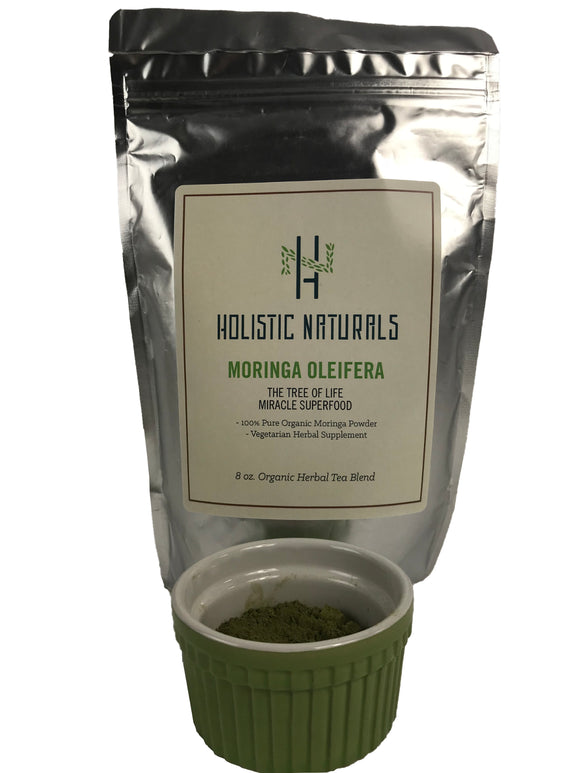 Organic Moringa Oleifera - 8oz. (226 grams) Dried Leaf Powder