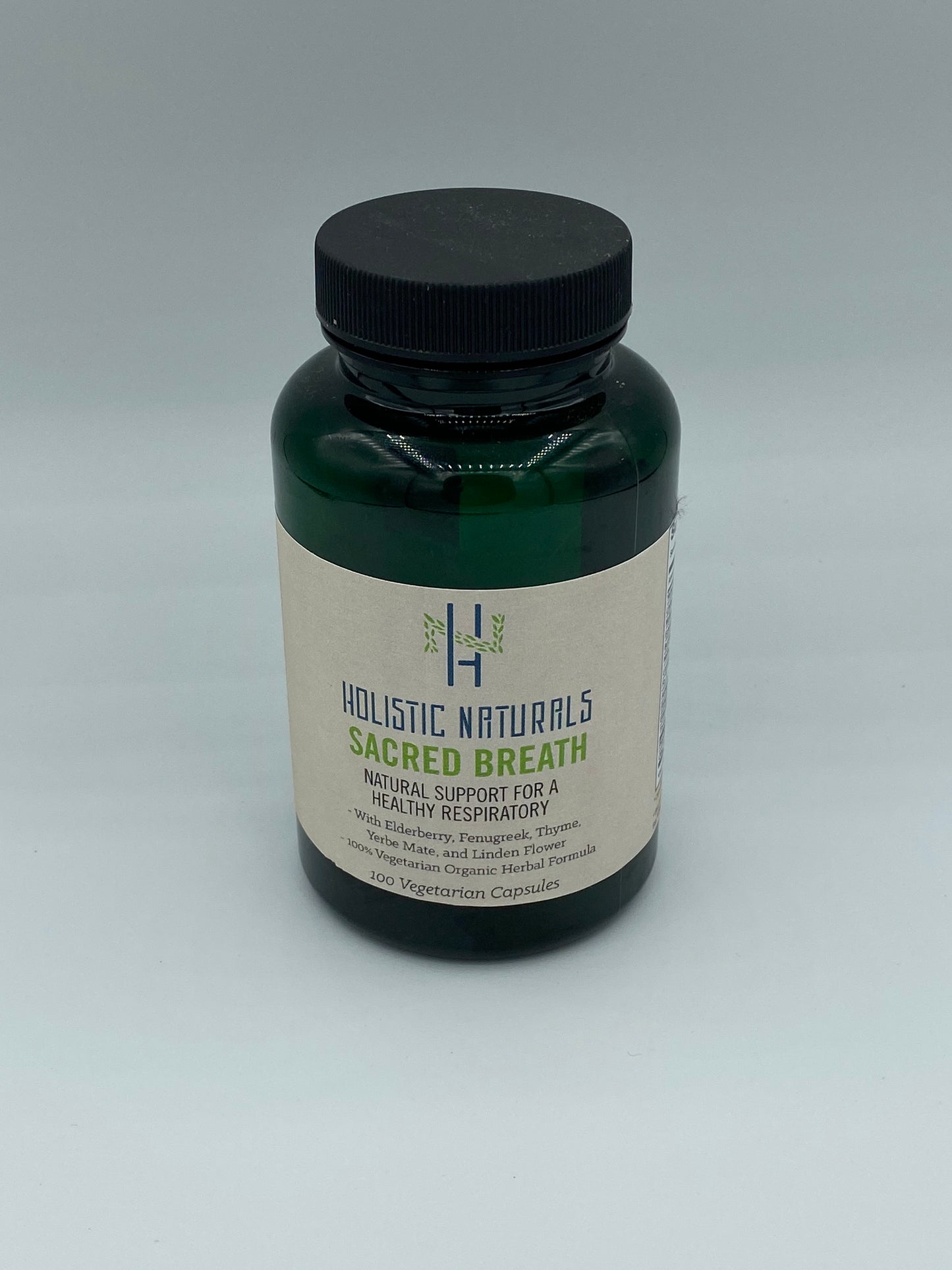 Sacred Breath Capsules - 100 Vegetarian Capsules Size 00